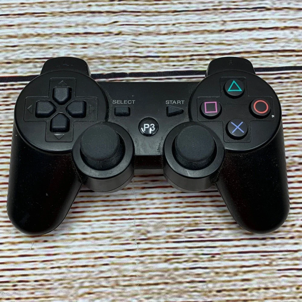 Sony PS3 Wireless Controller CECHZC2U Black‎ Playstation 3 Gamepad UNTESTED
